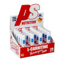 PS Nutrition L-Carnitine 20 Ampul Thermo 3000. Portakal