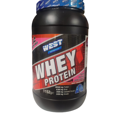 West Whey Protein 1152 gram - 32 Servis Çilek