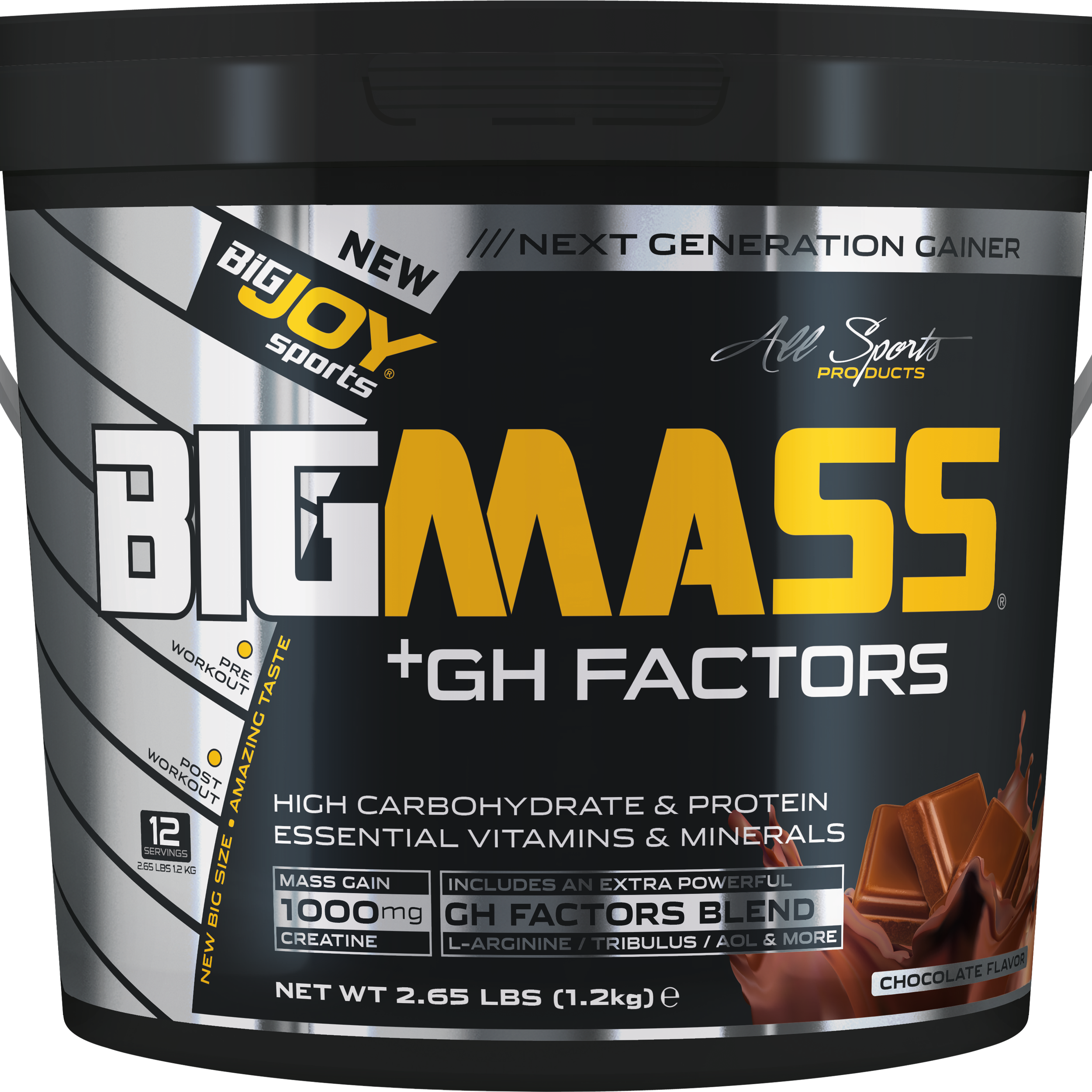 `Bigjoy Sports-Bigmass Gh Factors Çikolata 1.2kg