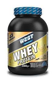 West Whey Protein 2300 gram - 63 Servis Muz