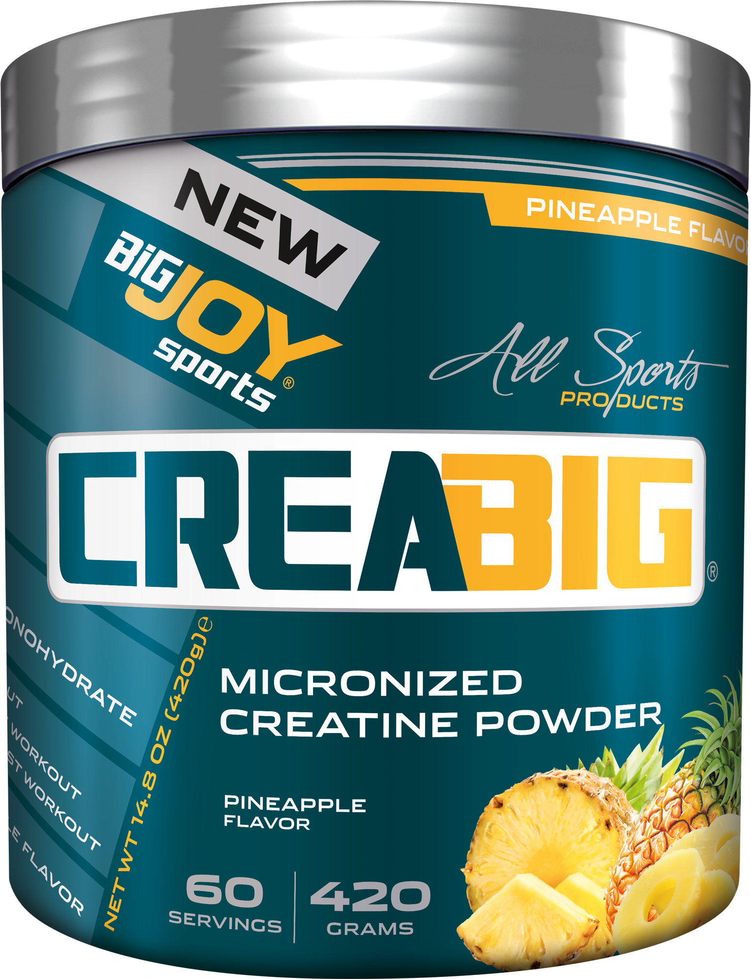 `Bigjoy Sports-Creabig Powder Ananas 420g
