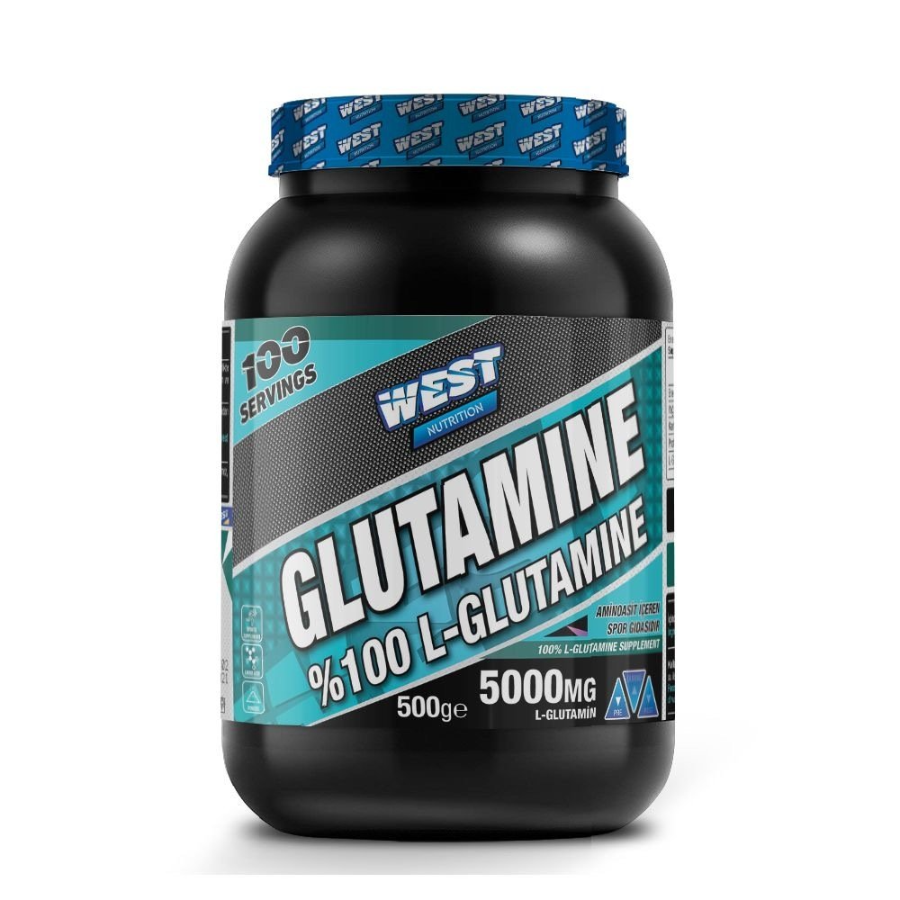 West L-Glutamin 500 gram - 100 Servis