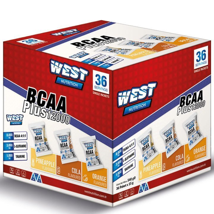 West Bcaa Plus 12000 - 15 Saşe 225 gr Mix