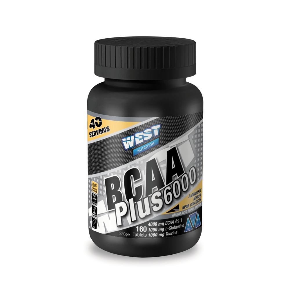 West Bcaa Plus 6000 - 160 Tablet Ananas