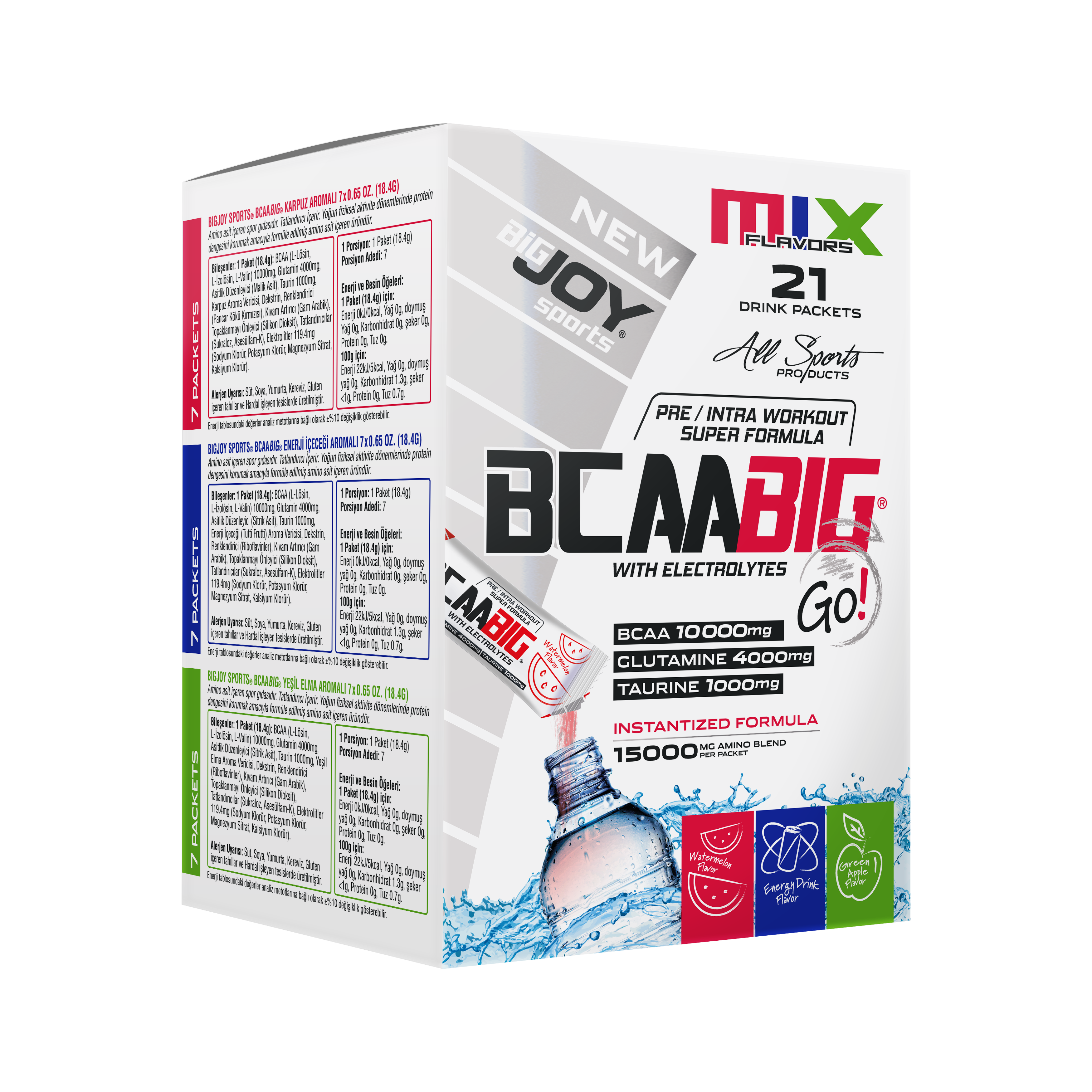 `Bigjoy Sports-Bcaabig Go! Mix 18gx21 Adet