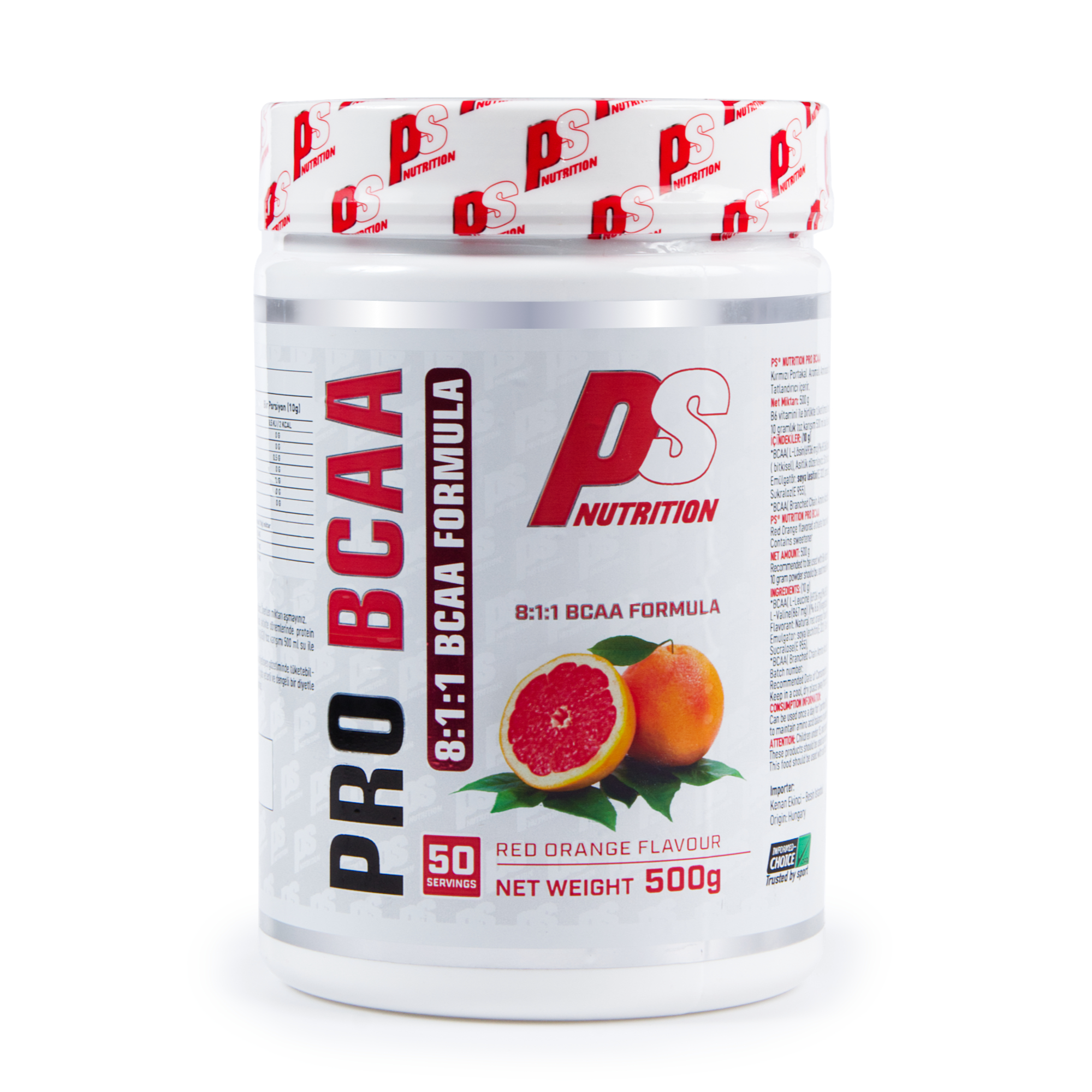 PS Nutrition Pro BCAA 500 g.